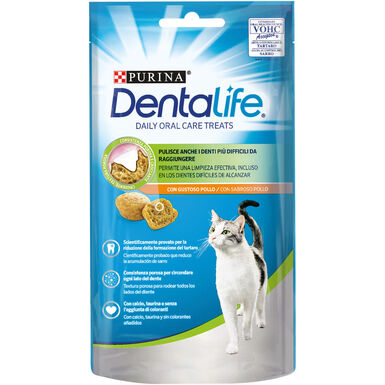 Dentalife Snack Dentales Pollo para gatos